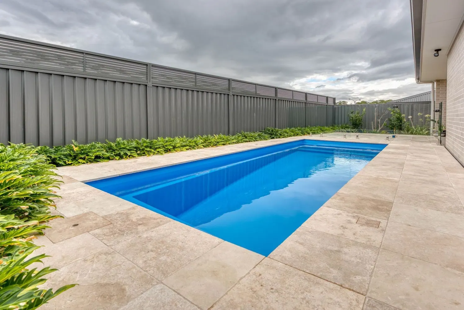 Masterbuilt Davinci pool installed in an Australian backyard